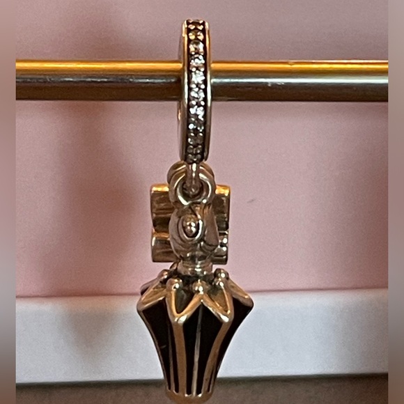 Authentic Disney x Pandora Mary Poppins Umbrella double dangle charm - Picture 2 of 6